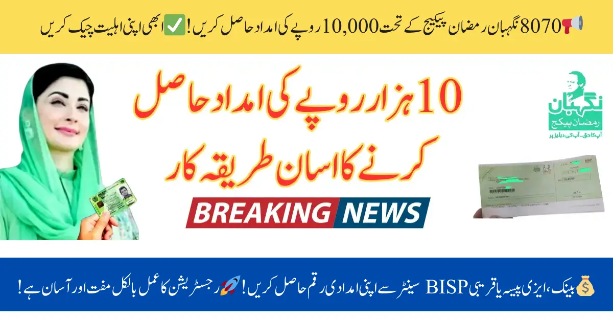 8070 Nigahban Ramadan Package Online Registration and Payment Details