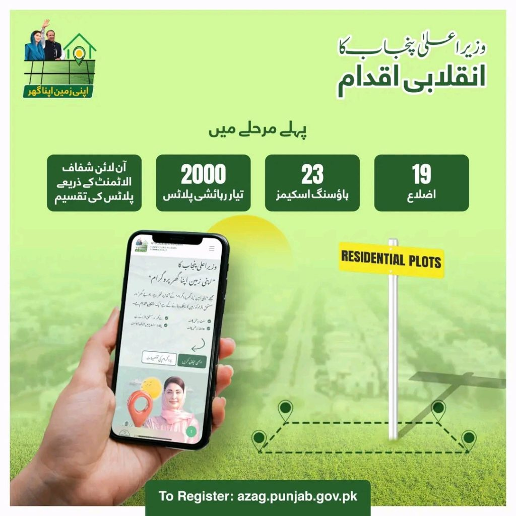 Big News: Punjab Launches Apni Zameen Apna Ghar Scheme e-Portal – Free 3 Marla Plots for Homeless Families