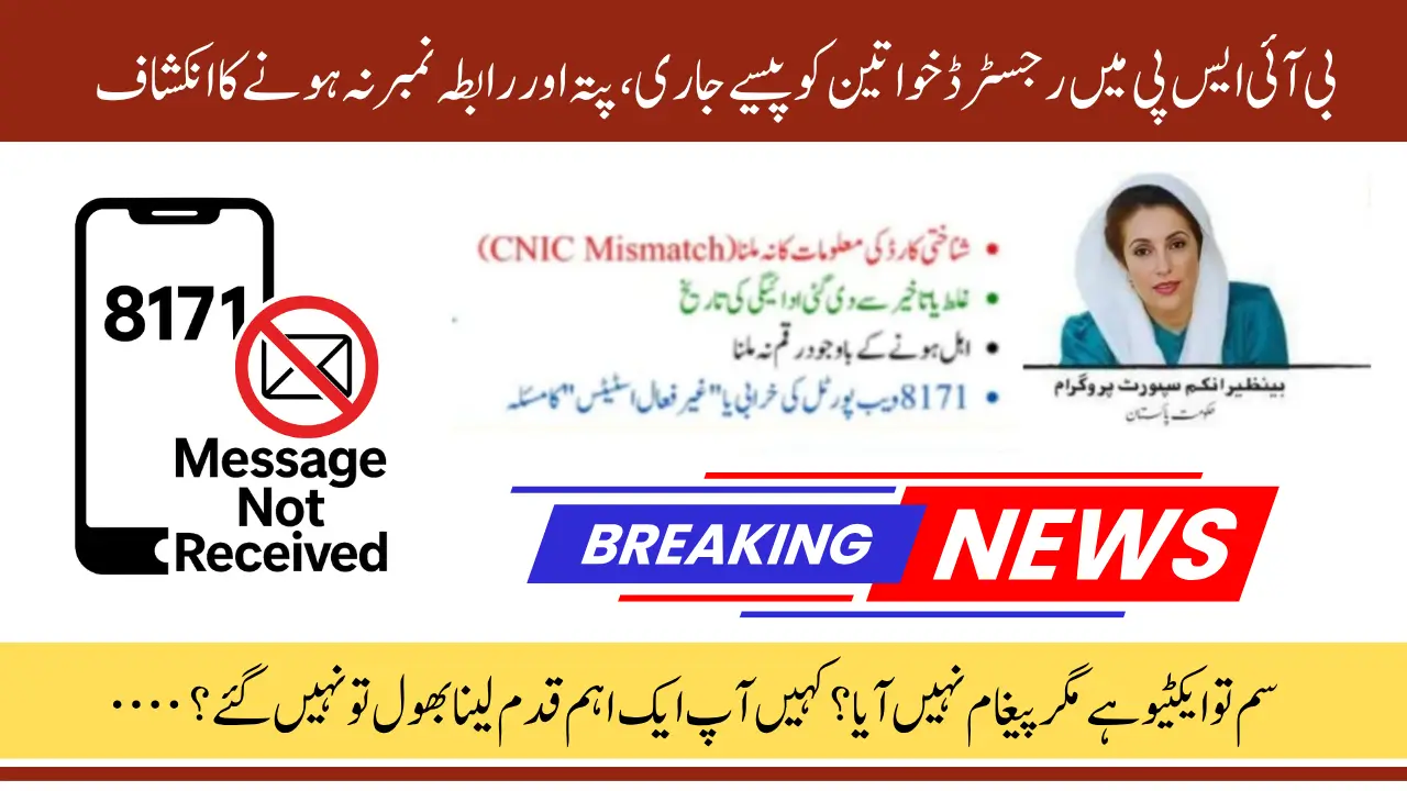8171 BISP Payment Message Not Received? Real Reason & Urgent Action Before June 30