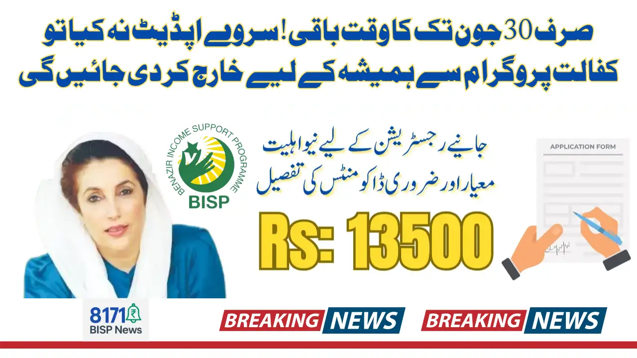 BISP Re-Survey Eligibility June 2025 Complete Guide for Rejected Families to Qualify Again