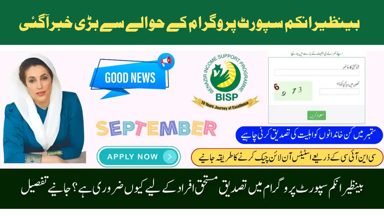 BISP 8171 Verification September 2025 Complete CNIC Check and Payment Guide