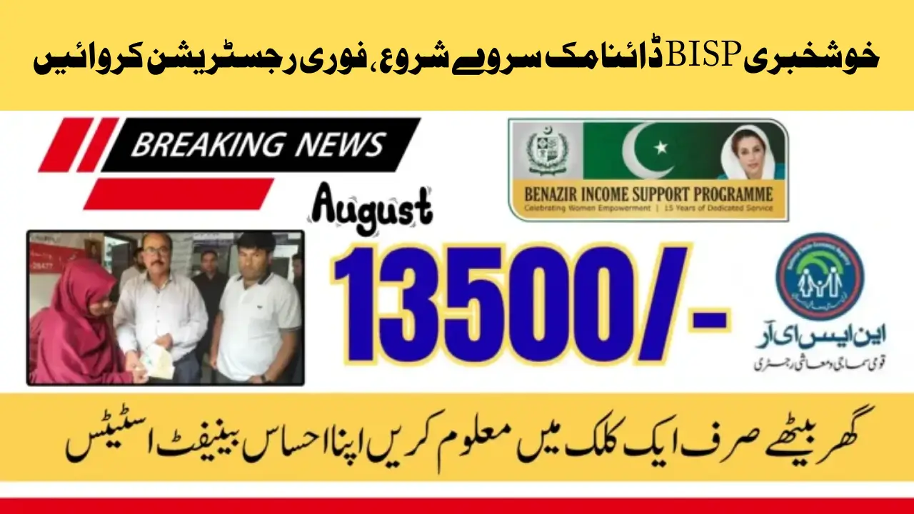BISP Dynamic Survey Registration: NSER Update, Eligibility & Required Documents