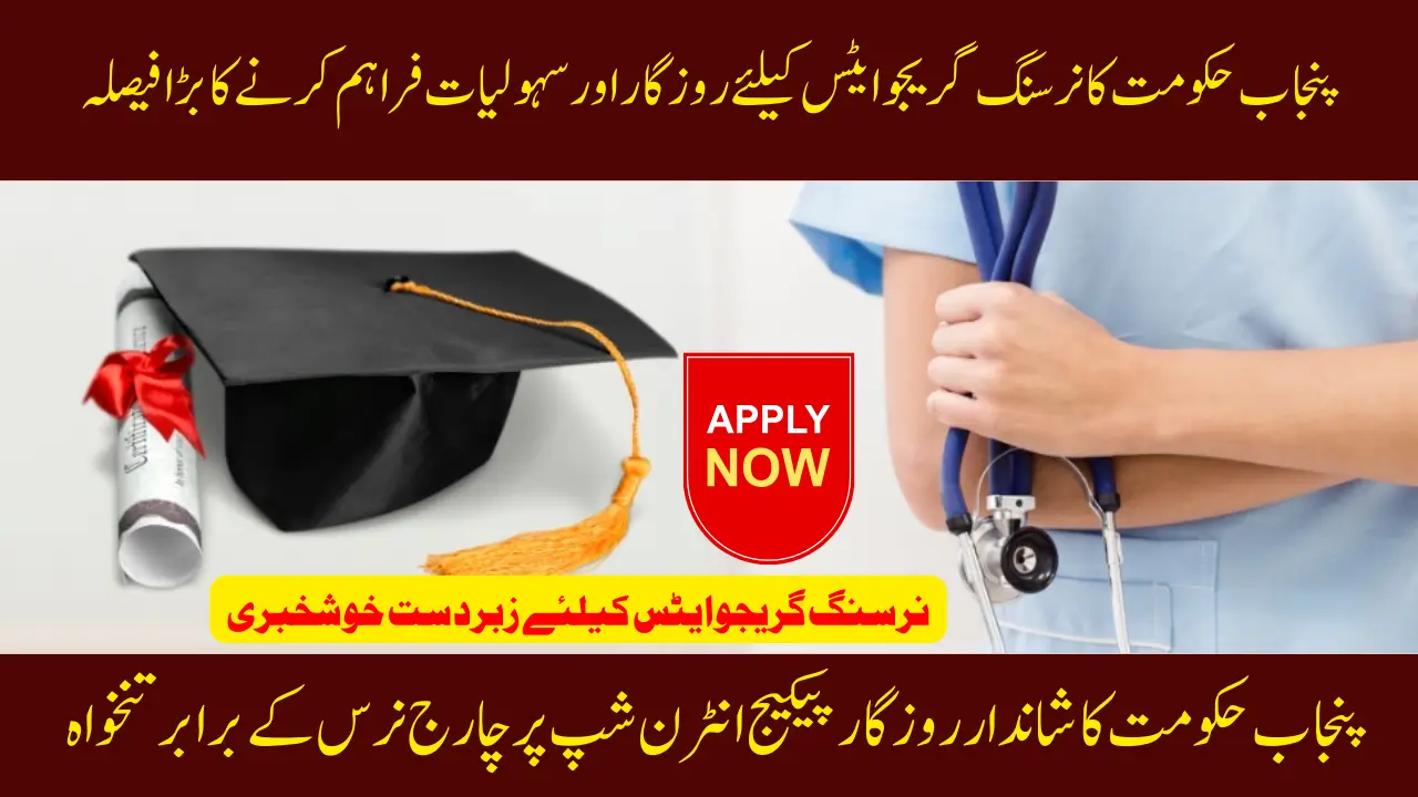Punjab Nursing Graduates Internship Stipend 2025 Employment and Facilities Update